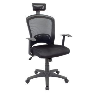 Silla de Oficina Ergonómica con reposacabezas