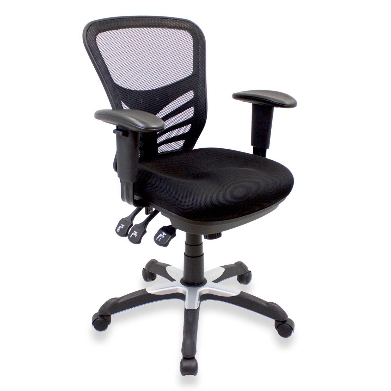 Topbuy Chaise de bureau en maille sans accoudoirs ergonomique pivotante  Chaise de bureau d'ordinateur rÃ©glable en hauteur pour adultes et enfants  Vert 